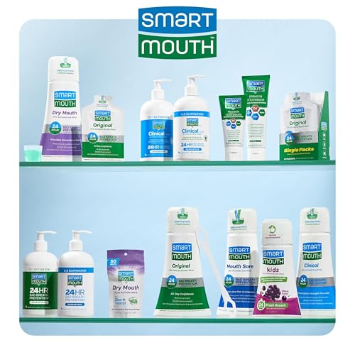 SmartMouth Anti-Cavity + Zinc Toothpaste, Sensitive Whitening, 6 oz, 3-Pack
