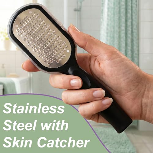 Foot Callus Remover Gel & File, Extra Strength Callus Remover for Feet 4 oz 4 oz Gel Steel File