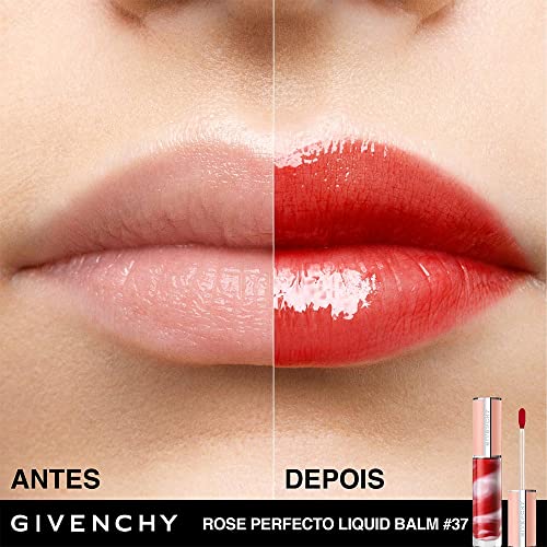 Rose Perfecto Tinted Liquid Lip Balm - 37 Rouge Graine by Givenchy for Women - 0.2 oz Lip Balm
