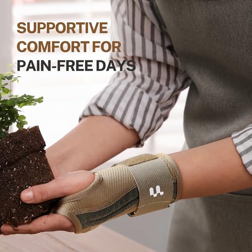 Carpal Tunnel Wrist Brace for Work with Splint, Right Hand, L/XL