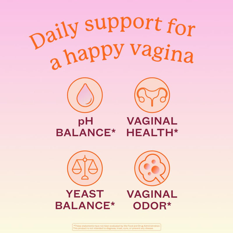 Cheeky Bonsai Vaginal Probiotic, 20 Billion CFU, 8 Strains, 60 Capsules | Supports Healthy pH & Yeast Balance, Lactobacillus Blend, Women's Daily Probiotic, Packaging May Vary