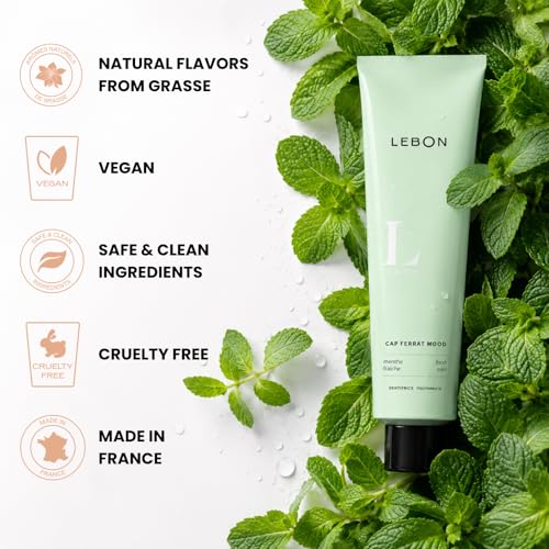 Lebon Le White (Sweet Mint + Green Tea) Organic Toothpaste 75 ml