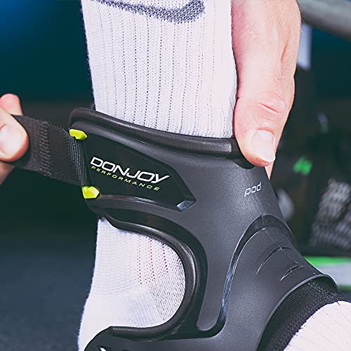 DonJoy Performance POD Ankle Brace (Black, Left, Medium) Black