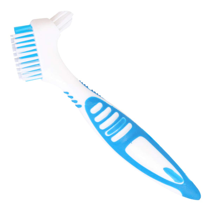 Healifty Denture Cleaning Brush Double Sided Denture Cleaner Brush Cleaning Toothbrush for Dentures False Teeth - BeesActive Australia