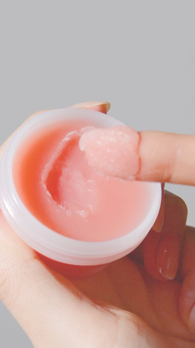 SKINFOOD Strawberry Sugar Lip Scrub Mask, Stocking Stuffers, Exfoliating Lip Care, Hydrating Korean Lip Product for Soft & Smooth Lips, Deep Nourishment Mild Sugar Scrub Vegan (0.71 fl. Oz.)