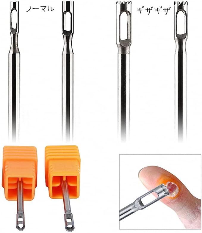 LALONA Fish Eye Bit Jagged (Foot Care Bit), Nail Machine Drill Bit (0.07 inch (1.8 mm) -  Australia