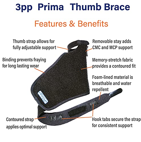 3-Point Products Prima Thumb Brace, Right Hand, Small