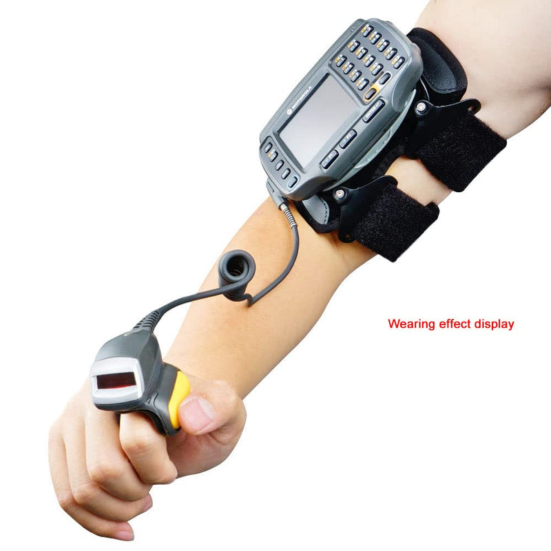 Wearable Arm Wrist Mount for Symbol WT4070 WT4090 WT41N0 Reg Straps SG-WT402320-06R Left&Right Hand Wearable with Self-Adhesive Cable Ties