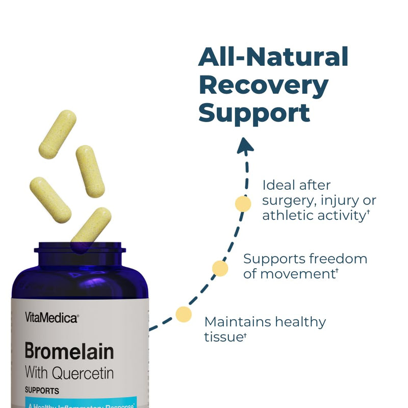 VitaMedica | Arnica Montana 30X and Bromelain with Quercetin Bundle | Arnica Montana | Bromelain | Quercetin | Recovery Bundle | Plant Based | Made in USA - BeesActive Australia
