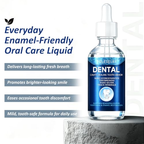 Advanced Enamel Repair Liquid with Nano Hydroxyapatite & Theobromine, Remineralizing Treatment for Sensitive Teeth, Strengthens Enamel & Protects Against Acid Erosion.(02) 2