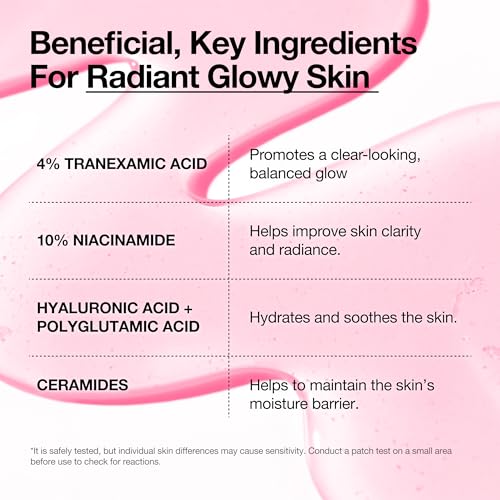 Anua Niacinamide 10 + TXA 4 Serum, Korean Skincare, 1.01 fl.oz | Dark Spot Care, Hyaluronic Acid, Tranexamic Acid, Lightweight & Hydrating All-in-One Daily Facial Serum for Glass Skin 1.01 Fl Oz (Pack of 1)