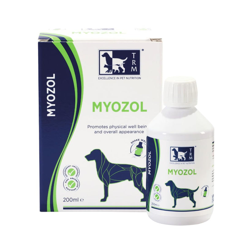TRM Pet Myozol 200ml. Promotes Physical Wellbeing And Overall Muscle Appearance In Dogs