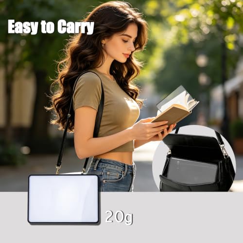 3X Fresnel Lens Page Magnifying Sheet Bulk Set 30Pcs 30
