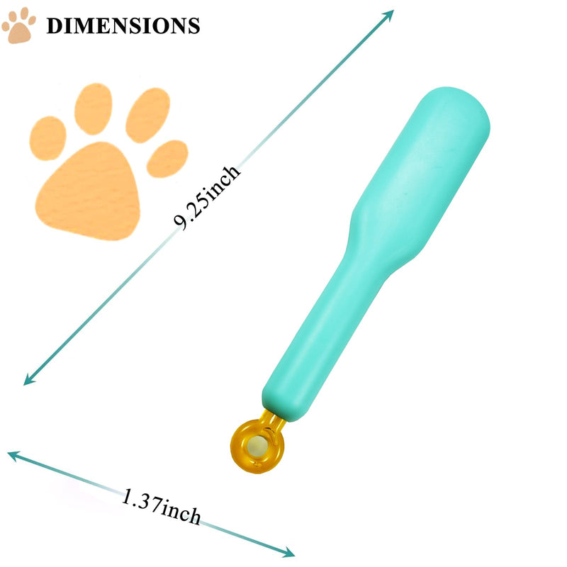 Scalable Small Grooming Dog Brush, Puppy Massaging Hair Brush, for Small Dogs Cats Rabbits of All Hair Types (Blue) Blue - BeesActive Australia