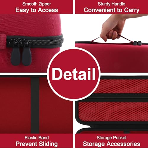 Aenllosi Hard Case for Fanttik Flip G10+V8/V10 Car Vacuum
