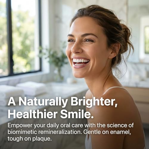 Nano+ Hydroxyapatite Powder (90g / 3 oz) - Ultra-Fine Enamel Repair & Maximum Sensitivity Care, Clinical Grade Fluoride-Free Alternative with Premium Stainless Steel Spoon Nano+90g