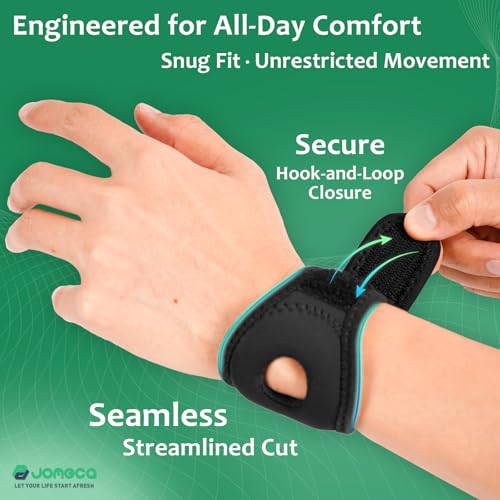Wrist Brace for TFCC Tears Built-in Ring Pad for Ulnar Sided Wrist Pain, DRUJ Instability, Support Repetitive Wrist Use Injury, Fit Right & Left Hand (L/XL) L/XL