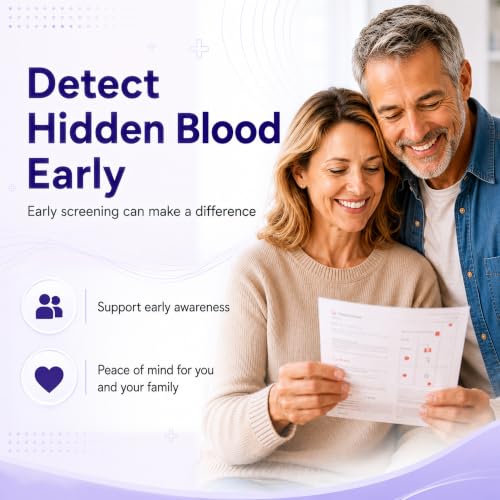 WELLlife iFOB Immunochemical Fecal Occult Blood Test, FIT Testing Kit 2pk 2T