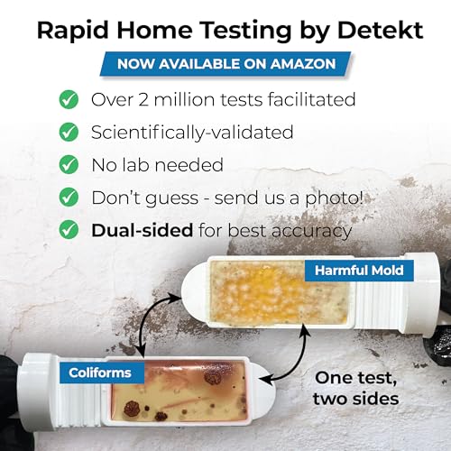 Indoor Air Quality Test Kit by Detekt (USA) for Mold/Bacteria - Home/HVAC 6