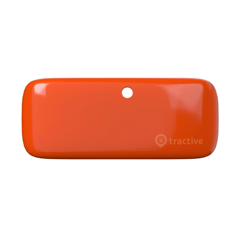 Tractive GPS Dog LTE (4) Hard Cover - Orange Orange Cover - BeesActive Australia