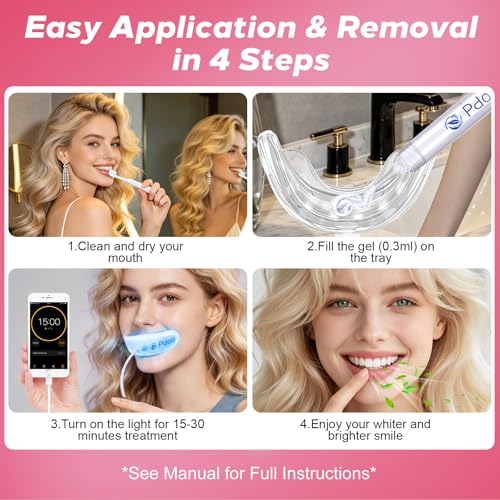 Professional Teeth Whitening Kit with 5 Teeth Whitening Gel