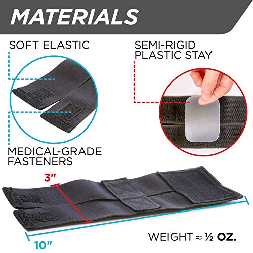 BraceAbility Cheer Wrist Brace | Gymnastics, Cheerleading & Tumbling Support Guard Wrap for Girl & Boy Gymnasts or Cheerleaders (One Size Fits Most) 1 Count (Pack of 1)
