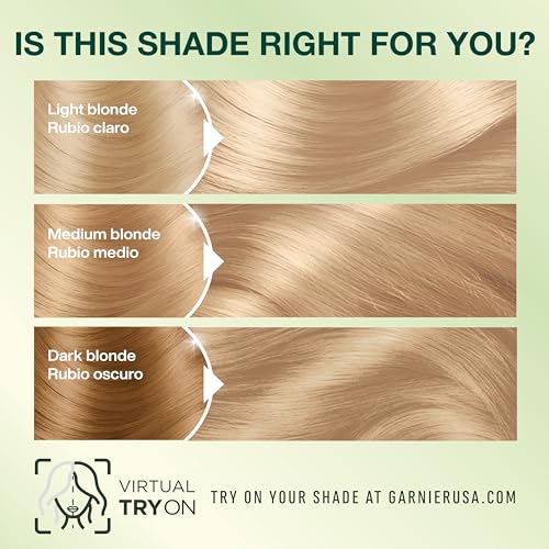 Garnier Nutrisse Ultra Crème Hair Color, Permanent Hair Dye with 100% Gray Coverage, Vegan & Cruelty-Free, 90 Light Natural Blonde (Macadamia), 2 Count 90 Light Natural Blonde (Macadamia) 1 Count (Pack of 2)