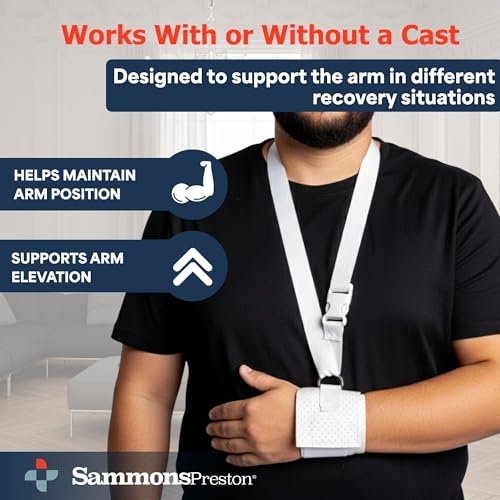 Sammons Preston Universal Collar and Cuff Arm Sling, Shoulder Support