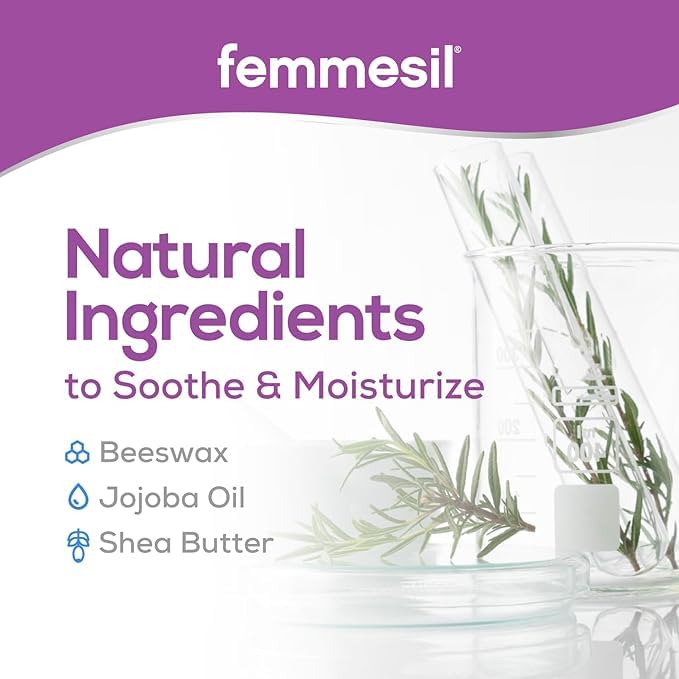 Femmesil Feminine Care Vaginal Health Antifungal Cream for Relief from Yeast Infection, Itch & Irritation, Vaginal Cream for Women, 1.7oz Tube 0.04 Ounce (Pack of 1)
