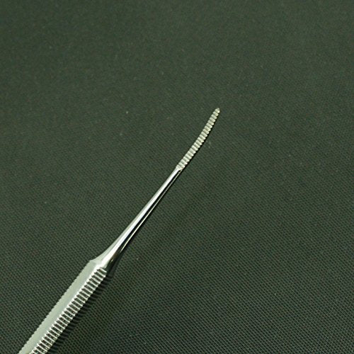 Ingrown Toenail File – Dual-Sided Straight & Curved, Fine Point, Surgical Stainless Steel Nail Care Tool for Ingrown Toenails, Pedicure & Manicure, Foot Care & Pain Relief