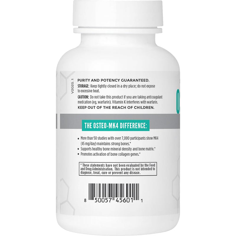 NBI Osteo-MK4, 60 Capsules