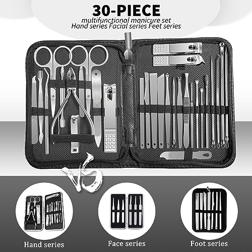Andrea 30Pcs Manicure Set & 10Pcs Manicure Set