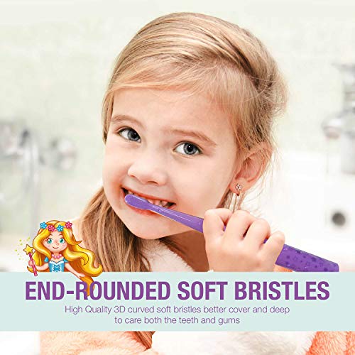 Vekkia Kids Electric Toothbrush and Replacement Heads Purchased Together