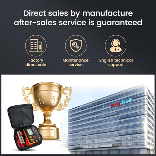 EITAI3440A Digital Insulation Resistance Meter Tester, 0.25MΩ-10GΩ, AC 0V-600V, Manufacturer Direct Sales, Megohmmeter, Megger Tester, Ground Resistance Meter