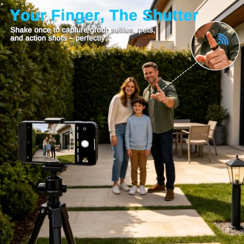 Smart Ring for Men & Women, Fitness and Health Tracker Ring(Black 9) Black