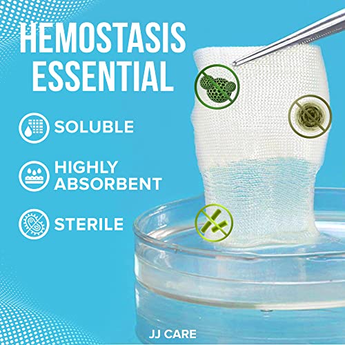 Z Folded Hemostatic Gauze (Pack of 1), 3"x24" Quick Clotting Combat Gauze, Hemostatic Dressing for Emergency Trauma, Immediate Hemostasis Clotting Bandage for Emergency Kits