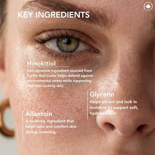 Riversol Face Wash for Sensitive Skin | Hydrating Cream Cleanser | Gentle Non-Foaming Facial Cleanser | Removes Makeup | Fragrance Free | Dermatologist Developed Classic 6 Fl. Oz