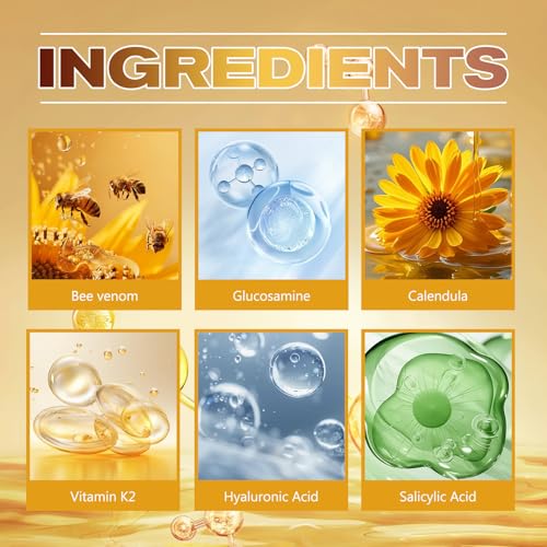2 Pcs Bee Venom Skin Treatment Cream, Anti-Aging Wrinkle Removal and Firming Face Skin Bee Venom Comprehensive Restoration Cream. 2 Pcs