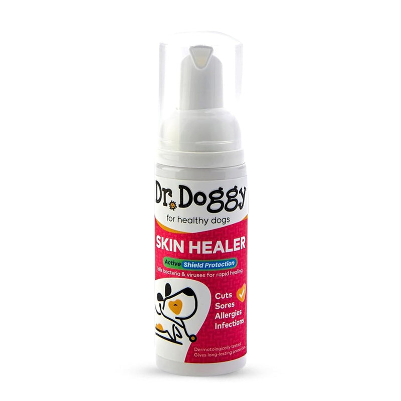 Dr Doggy Skin Healer 50ml – Dog Anti-Itch Spray & Moisturiser – Allergy & Dry Skin Relief, Hot Spot Treatment, Antiseptic & Odour-Free Care