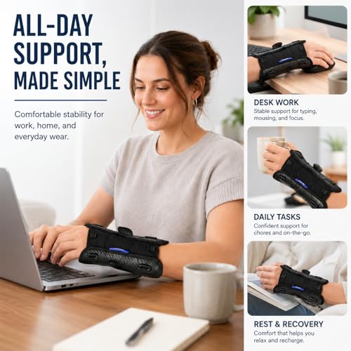 Carpal Tunnel Wrist Brace with Adjustable Knob, Right Small Right Hand Small-Right Hand
