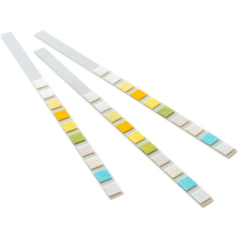 One Step Pet Urine Testing Strips, 100 x 10 Parameter Urinalysis Tests for Dogs, Cats, Vets, Accurate Testing for Veterinarians, Detects UTI, Diabetes, Bladder, Kidney, Liver, SG, pH, Glucose - BeesActive Australia