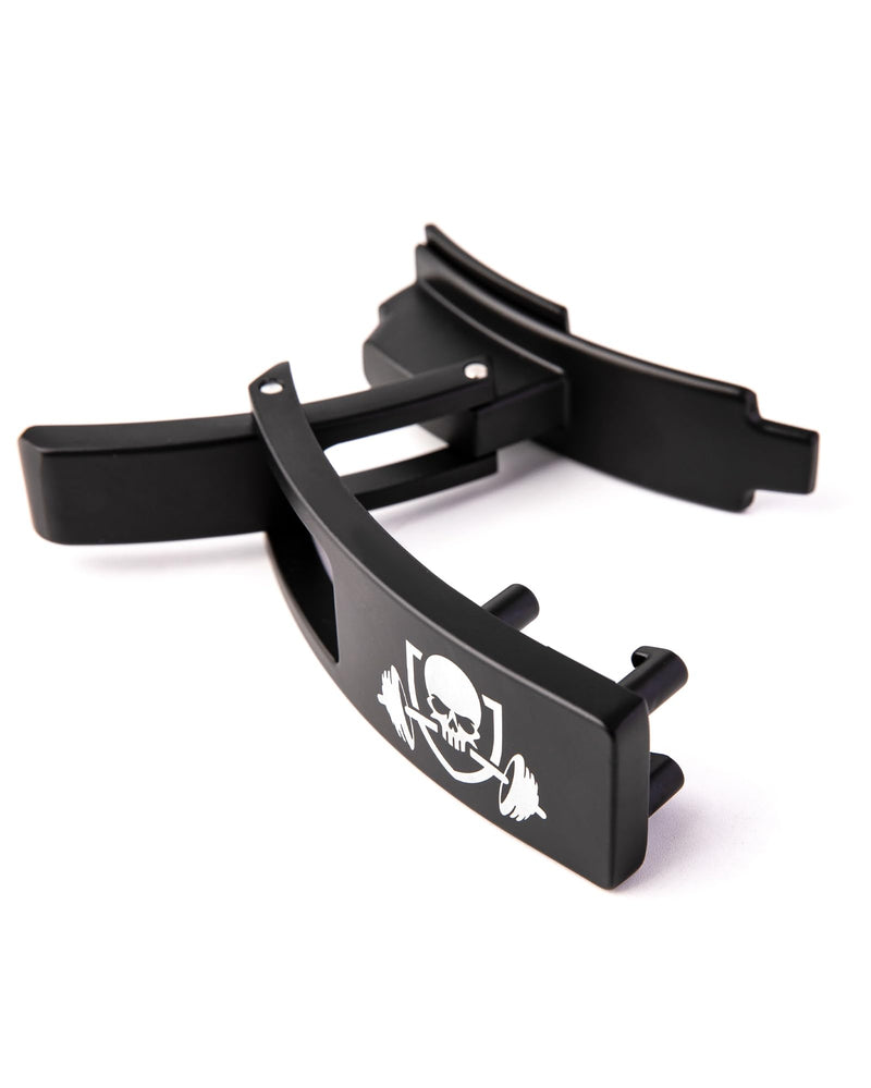 MANUEKLEAR Lever Belt Replacement, Professional Replacement Lever Belt Buckle Attachment for Man and Women Obsidian Black