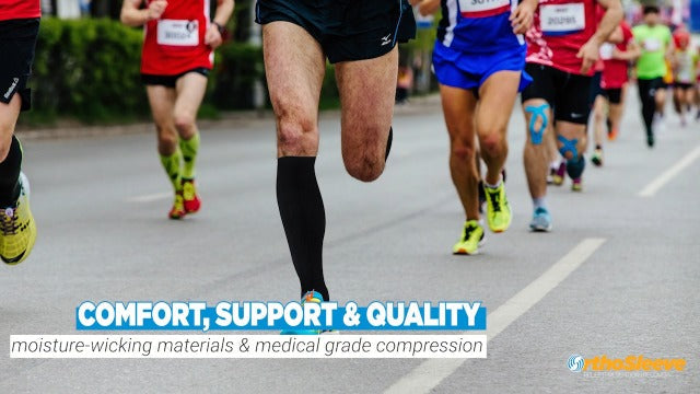 Compression Socks 20-30mmHg with Plantar Fasciitis Support by OrthoSleeve