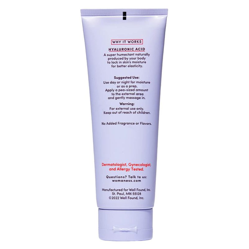 Womaness Daily V Soothe External Gel Moisturizer - Hyaluronic Acid Moisturizer for Everyday Dryness - Silicone Free, Non-Irritating Down There Water Gel Moisturizer - Estrogen & Hormone Free (4oz) - BeesActive Australia