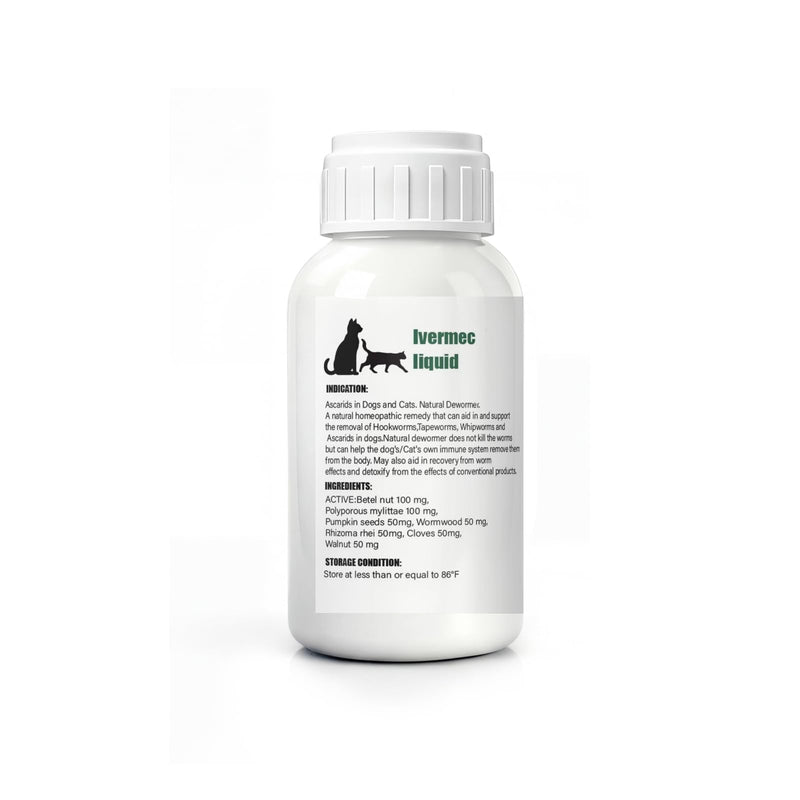 Dewormer for Cats Broad Spectrum for Tapeworms, Roundworms & Hookworms, Promotes Digestive Comfort & Daily Balance