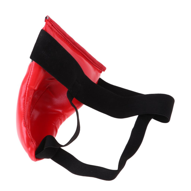 SM SunniMix Safety Groin for Kids Adult, Boxing Cup -Fitting, MMA BBJ Grappling for Men Youth Red S Kids