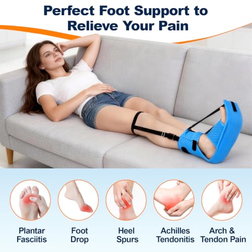 Upgraded Plantar Fasciitis Night Splint for Plantar Fasciitis Relief