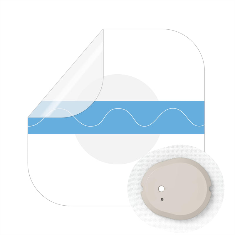 Dexcom g7 Over Patches Waterproof Full Coverage 50 Pack Breathable & Transparent G7 Overpatch Tape Long Lasting to 10 Days for dexcom g7 50 Pcs