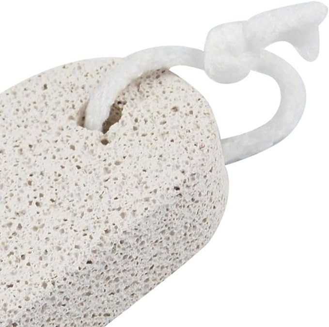uxcell Natural Pumice Stone Oval Foot Sanding File Foot Heel Callus Remover Professional Foot Pedicure Tool Exfoliating Stone Foot Scrubber for Hard Cracked Skin - BeesActive Australia