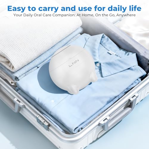 Ultrasonic Retainer Cleaner, 45kHz Cleaning Machine for Retainers, Aligners, Dentures, Mouth Guards & Toothbrush Heads, 180ML Portable Cleaning Pod with 5-Min Auto Cycle